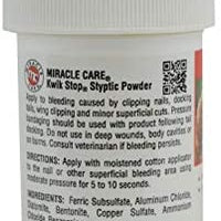 Miracle Care Kwik Stop Astringente en polvo 0.5 onzas - BESTMASCOTA.COM