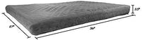 Cama de espuma viscoelástica impermeable para mascotas, para interior y exterior, con parte inferior antideslizante y funda lavable extraíble - BESTMASCOTA.COM