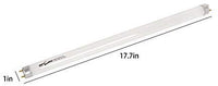 REPTI ZOO Reptile - Bombilla fluorescente (15 W, 18 pulgadas, UVB T8) - BESTMASCOTA.COM