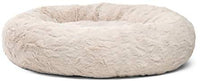 Best Friends by Sheri Lux Fur Donut Cuddler (varios tamaños) - Cama redonda para gatos y perros, alivio ortopédico, autocalentamiento y acogedor para un sueño mejorado, Prime, lavable a máquina, parte inferior resistente al agua - BESTMASCOTA.COM