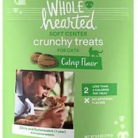 WholeHearted Soft Center Crunchy Catnip Flavor Cat Treats - BESTMASCOTA.COM