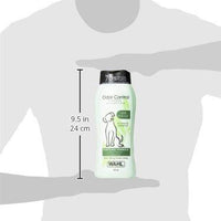 Wahl Champú para perros y mascotas con control de olor, desodorante de animales de eucalipto y menta para limpieza y frescura, 24 onzas - BESTMASCOTA.COM