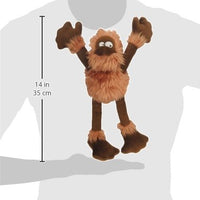 goDog Crazy Tugs Sasquatches with Chew Guard Technology Tough Plush Dog Toy - BESTMASCOTA.COM