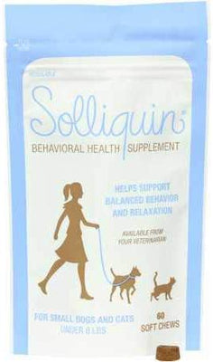 Solliquin Soft Chews 60Ct para perros y gatos pequeños - BESTMASCOTA.COM