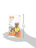 Nylabone Puppy Chew Toy | Hueso de dentición para cachorros | Juguete para masticadores suaves - BESTMASCOTA.COM