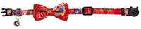 Gyapet Collar para gatos y mascotas Romper con timbre Bowtie Floral lazo desmontable ajustable de seguridad cachorro - BESTMASCOTA.COM