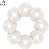 happypapa Catit filtros de pluma estilográfica 8 unidades filtros de carbono activado compatible con Catit, Catit flor de pluma estilográfica, fuente Catit Senses 2.0 Fuente de agua mantiene transparente de agua y sabrosa - BESTMASCOTA.COM