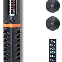 HITOP calentador de acuario ajustable con cubierta protectora, 25 W, 30 W, 50 W, 100 W, 120 W, calentador de tanque de peces y tortugas para 3 galones a 35 galones de agua dulce y termostato de agua de mar - BESTMASCOTA.COM
