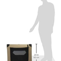 AmazonBasics - Caja plegable para perros con formación de carreras - BESTMASCOTA.COM