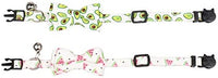 Gyapet Collar para gatos y mascotas Romper con timbre Bowtie Floral lazo desmontable ajustable de seguridad cachorro - BESTMASCOTA.COM