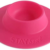 staybowl tip-proof Pet Bowl ergonómico para Conejillo de Indias y otros pequeños animales de compañía, 1/4-Cup Pequeño Tamaño, Fucsia (Rosa) - BESTMASCOTA.COM