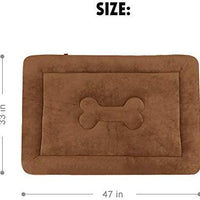 JoicyCo - Colchón antideslizante para cama de perro, 100 % lavable, para mascotas - BESTMASCOTA.COM