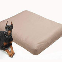 Forro para cama de perro, con base en Estados Unidos, material resistente e impermeable, lavable a máquina con apertura de cremallera - BESTMASCOTA.COM