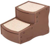 Pet Gear Easy Step II Escaleras para mascotas, 2 pasos para gatos/perros de hasta 100.8 lbs, portátil, lavable y extraíble para alfombras - BESTMASCOTA.COM