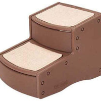 Pet Gear Easy Step II Escaleras para mascotas, 2 pasos para gatos/perros de hasta 100.8 lbs, portátil, lavable y extraíble para alfombras - BESTMASCOTA.COM