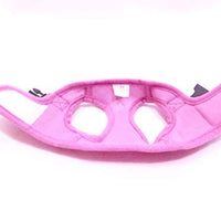 Arnés para perros de malla suave, cómodo para razas pequeñas, cachorros, juguetes, de 2 a 16 lb, en color rosa bebé, azul, negro, rojo, camuflado en tamaño pequeño, mediano, grande y extra grande - BESTMASCOTA.COM