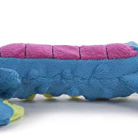 GoDog Skinny Dragons con protector para masticar, juguetes para perros de peluche duraderos con chirriadores - BESTMASCOTA.COM