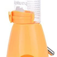 Guardians - Botella de agua para hámster, botella de agua automática para mascotas con contenedor de alimentos, base para choza, para colgar, botellas de alimentación de agua, dispensador automático para animales pequeños - BESTMASCOTA.COM