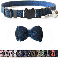 M-YOUNG Collar para gato con campana y pajarita, collares de seguridad ajustables para cachorro de gatito (6.7 in a 10,8 pulgadas) - BESTMASCOTA.COM