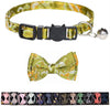 M-YOUNG Collar para gato con campana y pajarita, collares de seguridad ajustables para cachorro de gatito (6.7 in a 10,8 pulgadas) - BESTMASCOTA.COM