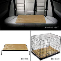 JoicyCo - Cama para perro, almohadilla 35/42/47 en camas lavables, colchón suave para perro, almohadillas antideslizantes para perrera, color de lujo - BESTMASCOTA.COM