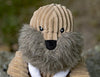 HuggleHounds - Juguete de peluche chirriante para perros con nudos para masticadores agresivos - BESTMASCOTA.COM