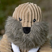 HuggleHounds - Juguete de peluche chirriante para perros con nudos para masticadores agresivos - BESTMASCOTA.COM