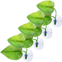 4 piezas Betta Bed Leaf Hamaca para Betta Fish, ligero y realista Resting Spot, sin BPA, práctico, cómodo y seguro - BESTMASCOTA.COM