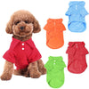 4 piezas de ropa para mascota KINGMAS, perro, cachorro, polo, ropa, abrigos, tops - BESTMASCOTA.COM