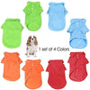 4 piezas de ropa para mascota KINGMAS, perro, cachorro, polo, ropa, abrigos, tops - BESTMASCOTA.COM