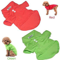 4 piezas de ropa para mascota KINGMAS, perro, cachorro, polo, ropa, abrigos, tops - BESTMASCOTA.COM