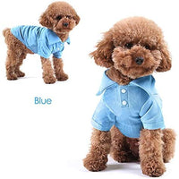 4 piezas de ropa para mascota KINGMAS, perro, cachorro, polo, ropa, abrigos, tops - BESTMASCOTA.COM