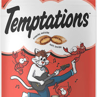 TEMPTATIONS Classic Crunchy and Soft Cat Treats, 3 oz. (Pack of 12) - BESTMASCOTA.COM