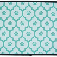 Tapete DII Dry Bone, tapete seco e microfibra para alimentos, agua, alimento, ultraabsorbente y se puede lavar a máquina, de microfibra, para perros y gatos pequeños, medianos, grandes - BESTMASCOTA.COM