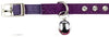 KOOLTAIL - Collar de terciopelo elástico de seguridad para gato, con cristales y campana, 20,32 a 10.5 in - BESTMASCOTA.COM