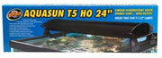 Zoo Med aquasun T5-HO doble luz fluorescente lineal capucha, 24-inch - BESTMASCOTA.COM