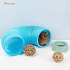 Niteangel Fun Tunnel - Juego de 3 pelotas para cobayas, chinchillas, ratas y conejos enanos - BESTMASCOTA.COM