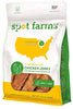 Spot Farms golosinas para perros de grado humano natural, jerky de pollo para cadera y articulación, 12 onzas - BESTMASCOTA.COM