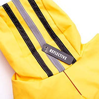 Fashion Pet días lluviosos Slicker Amarillo Raincoat - BESTMASCOTA.COM