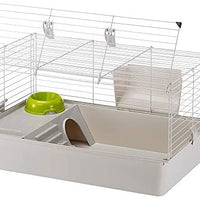 Cavie Guinea Pig Cage & Rabbit Cage | Pet Cage Includes Free Water Bottle, Hay Feeder, Hide-Out & Food Bowl - BESTMASCOTA.COM