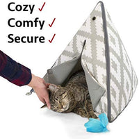 Kitty City Large Cat Tunnel Bed, Cat Bed, Pop Up Bed, Cat Toys, Christmas Tree - BESTMASCOTA.COM