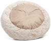 Best Friends by Sheri Lux Fur Donut Cuddler (varios tamaños) - Cama redonda para gatos y perros, alivio ortopédico, autocalentamiento y acogedor para un sueño mejorado, Prime, lavable a máquina, parte inferior resistente al agua - BESTMASCOTA.COM