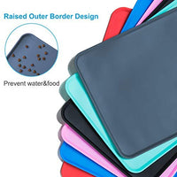 Alfombrillas de silicona impermeables para perros y gatos, antideslizantes, de grado FDA - BESTMASCOTA.COM