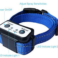 TSWTECH Collar de corteza de citronela para mascotas, collar de corteza de entrenamiento automático, sin golpes, sin daños, collar recargable de citronela antiladridos resistente al agua - BESTMASCOTA.COM