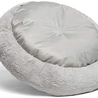 Best Friends by Sheri Lux Fur Donut Cuddler (varios tamaños) - Cama redonda para gatos y perros, alivio ortopédico, autocalentamiento y acogedor para un sueño mejorado, Prime, lavable a máquina, parte inferior resistente al agua - BESTMASCOTA.COM