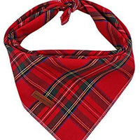 Pañuelos de estilo único para perro, 1 pañuelo lavable de algodón triangular para perros y gatos pequeños, medianos y grandes. - BESTMASCOTA.COM