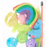 Juego de juguetes para gatos de Pet Craft Supply – Accesorios para gatos multicolor - BESTMASCOTA.COM