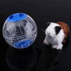 Rueda de ejercicio de hámster silenciosa de 4.7 in con aro exterior de acrílico, diseño aerodinámico, para gerbils, chinchillas y cobayas, animales pequeños - BESTMASCOTA.COM