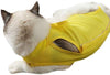 Coppthinktu - Traje de recuperación de gatos para heridas abdominales o enfermedades de la piel, transpirable E-Collar Alternativa para gatos y perros, después de cirugía desgaste anti lamer heridas - BESTMASCOTA.COM