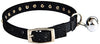 KOOLTAIL - Collar de terciopelo elástico de seguridad para gato, con cristales y campana, 20,32 a 10.5 in - BESTMASCOTA.COM